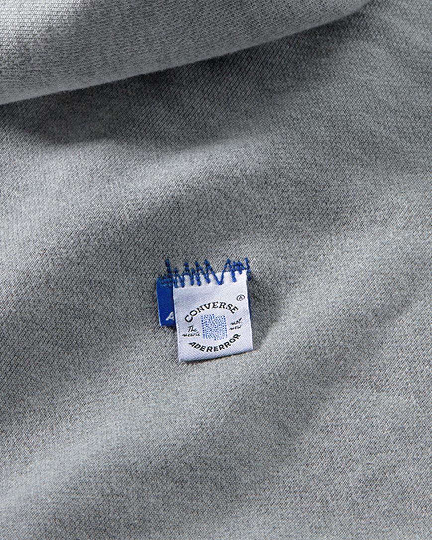 Men's Converse x ADER ERROR SHAPES Pullover Hoodie Grey | AU 1E05CO